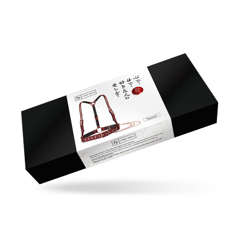 ワインレッド ボディーハーネス