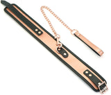 Liebe Seele Rose Gold ローズゴールド　3点セット　首輪・手枷・ナスカン2個