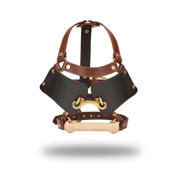 The Equestrian　エクェストゥリアン　バッファロー革　目隠し/口枷