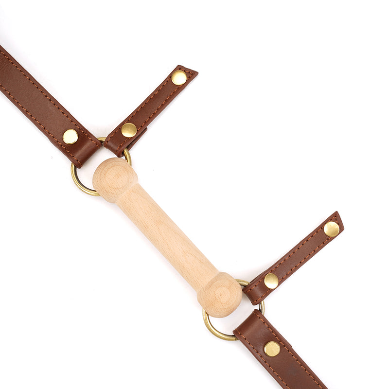 The Equestrian　エクェストゥリアン　バッファロー革　目隠し/口枷